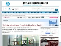 Bild zum Artikel: Suchmaschine: Unbekannte stehlen in Hamburg Google das G