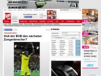 Bild zum Artikel: Transfer-News  -  

Holt der BVB den nächsten Zungenbrecher?