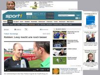 Bild zum Artikel: Robben: Lewy macht uns noch besser