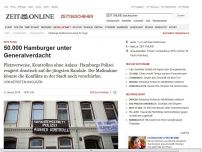 Bild zum Artikel: Rote Flora: 
			  50.000 Hamburger unter Generalverdacht