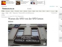 Bild zum Artikel: Bürgerrechte: Warum die SPD von der SPD lernen muss