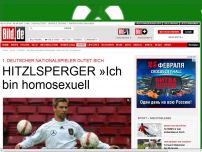 Bild zum Artikel: Nationalspieler outet sich - HITZLSPERGER »Ich bin schwul