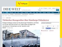 Bild zum Artikel: Twitteralarm: Türkisches Stussgewitter über Hamburger Polizeiterror