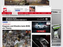 Bild zum Artikel: Transfer-News  -  

Kagawa und Khedira beim BVB ein Thema