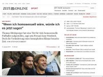 Bild zum Artikel: Arne Friedrich: 
			  'Wenn ich homosexuell wäre, würde ich es jetzt sagen'