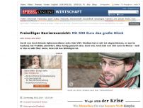 Bild zum Artikel: Freiwilliger Karriereverzicht: Mit 500 Euro das große Glück