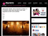 Bild zum Artikel: Breaking News:   Tech-House-DJ spielt 5 Stunden lang den selben Loop und niemanden stört sich daran