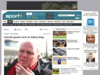 Bild zum Artikel: Hoeneß glaubt nicht an Ribery-Sieg