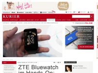 Bild zum Artikel: ZTE Bluewatch im Hands-On: Fast eine Pebble Smartwatch