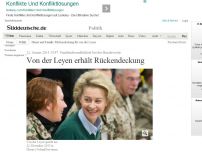 Bild zum Artikel: Verteidigungsministerin: Von der Leyen will familienfreundliche Bundeswehr