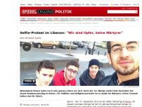 Bild zum Artikel: Selfie-Protest im Libanon: 'Wir sind Opfer, keine Märtyrer'