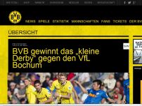 Bild zum Artikel: BVB gewinnt das „kleine Derby“ gegen den VfL Bochum