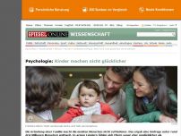 Bild zum Artikel: Psychologie: Kinder machen nicht glücklicher