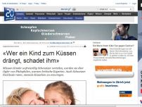 Bild zum Artikel: Jugendschutz warnt: «Wer ein Kind zum Küssen drängt, schadet ihm»