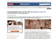Bild zum Artikel: Freihandelsabkommen mit den USA: Agrarbündnis warnt vor Chlorhühnchen und Genpflanzen