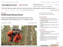 Bild zum Artikel: Schusswaffen: 
			  Waffenland Deutschland
