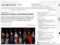 Bild zum Artikel: Berliner Modewoche: 
			  Zwischen Fashion und Fääääschääään