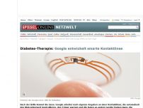 Bild zum Artikel: Diabetes-Therapie: Google entwickelt smarte Kontaktlinse
