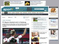 Bild zum Artikel: FC Bayern blamiert sich in Salzburg