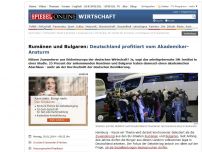 Bild zum Artikel: Rumänen und Bulgaren: Deutschland profitiert vom Akademiker-Ansturm