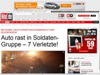 Bild zum Artikel: Schwerverletzte - Autofahrer rast in Bundeswehr-Gruppe