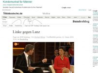 Bild zum Artikel: Ärger um ZDF-Sendung: Linke gegen Lanz