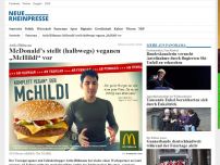 Bild zum Artikel: Attila Hildmann: McDonald’s stellt (halbwegs) veganen „McHildi“ vor