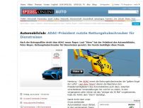 Bild zum Artikel: Automobilclub: ADAC-Präsident nutzte Rettungshubschrauber für Dienstreisen