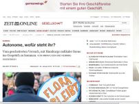 Bild zum Artikel: Hamburg: 
			  Autonome, wofür steht ihr?