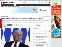 Bild zum Artikel: Steuerfall Uli Hoeneß: FC-Bayern-Präsident meldete 118 Millionen Euro Verlust