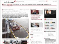 Bild zum Artikel: Bremer Wahrzeichnen: Hansekogge-Nachbau ist am Morgen gesunken