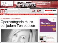 Bild zum Artikel: Karriereende nach OP - Opernsängerin muss bei jedem Ton pupsen