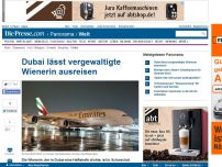 Bild zum Artikel: Vergewaltigung in Dubai: Österreicherin in Wien gelandet
