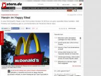 Bild zum Artikel: Drogenskandal bei McDonalds: Heroin im Happy Meal