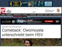 Bild zum Artikel: Comeback: Owomoyela unterschreibt beim HSV Der HSV hat nach übereinstimmenden Medienberichten den ehemaligen Nationalspieler Patrick Owomoyela verpflichtet. »