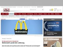 Bild zum Artikel: Großexperiment in Osnabrück: McDonald's probt die Lieferung