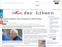 Bild zum Artikel: Schwindel aufgedeckt: Bert van Marwijk ist in Wahrheit Hape Kerkeling