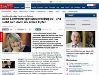 Bild zum Artikel: Nach Berichten über Konto in der Schweiz - Alice Schwarzer gibt Steuerbetrug zu - und sieht sich doch als armes Opfer