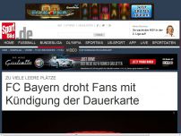 Bild zum Artikel: FC Bayern droht Fans mit Dauerkarten-Kündigung Wie Bild.de berichtet, könnten Bayern-Fans ihre Dauerkarte verlieren, sofern sie nicht wenigstens acht Spiele besuchen. »