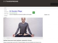 Bild zum Artikel: Matthias Strolz erreicht beim Meditieren versehentlich Nirwana