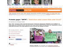 Bild zum Artikel: Proteste gegen 'GNTM': 'Heidi Klum setzt unsere Kids unter Druck'