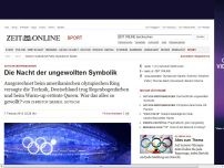 Bild zum Artikel: Sotschi Eröffnungsfeier: 
			  Die Nacht der ungewollten Symbolik