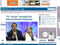 Bild zum Artikel: 'Dr. House' ermöglichte lebensrettende Diagnose