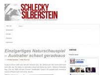 Bild zum Artikel: Einzigartiges Naturschauspiel – Australier schaut geradeaus