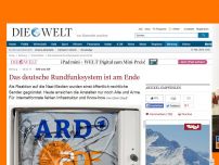 Bild zum Artikel: ARD und ZDF: Das deutsche Rundfunksystem ist am Ende