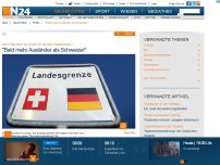 Bild zum Artikel: Kein Platz mehr für Deutsche bei den Eidgenossen? - 
'Bald mehr Ausländer als Schweizer'