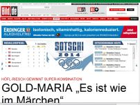 Bild zum Artikel: Super-Kombination - Maria: Gold-Kampf mit Maze