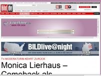 Bild zum Artikel: Zurück ins TV - Monica Lierhaus – Fußball-Comeback!