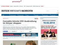 Bild zum Artikel: Cannabis könnte HIV-Ausbreitung im Körper stoppen