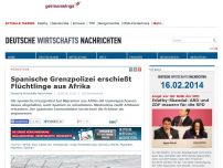 Bild zum Artikel: Spanische Grenzpolizei erschießt Flüchtlinge aus Afrika